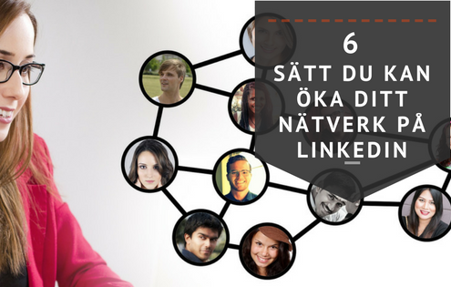 öka nätverk linkedin
