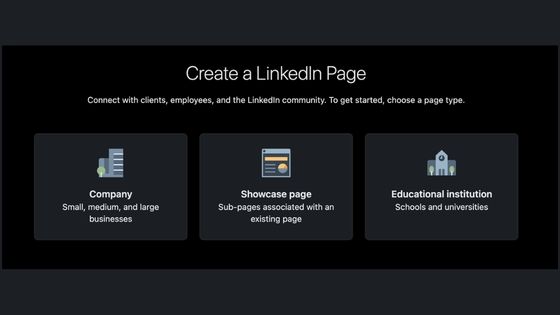 skapa företagssida linkedin