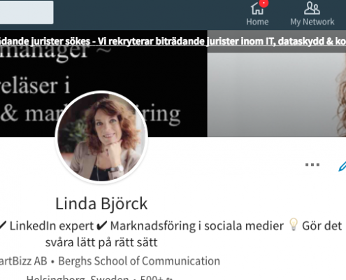 exportera kontakter LinkedIn