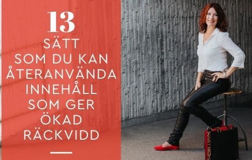 återanvända innehåll