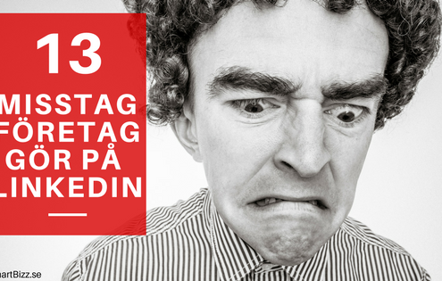 Misstag företag gör på LinkedIn