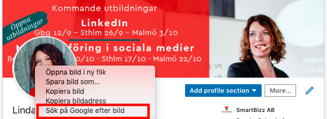 sök bild på Google