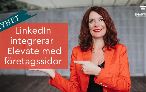 linkedin elevate företagssidor