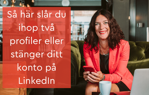 två profiler konto LinkedIn