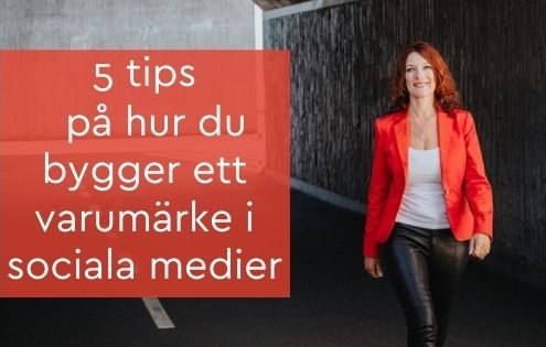 varumärke sociala medier