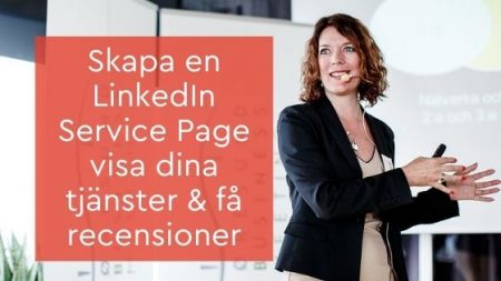 service page LinkedIn