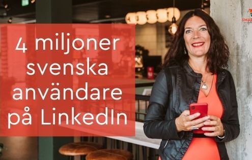svenska användare Linkedin