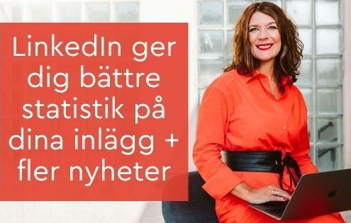 bättre statistik nyheter LinkedIn