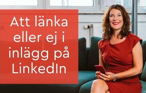 länka inlägg LinkedIn