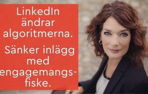 LinkedIn ändrar algoritmerna.