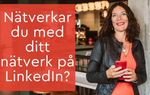 Nätverkar du med ditt nätverk på LinkedIn