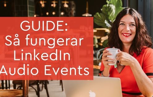 så fungerar linkedin audio events
