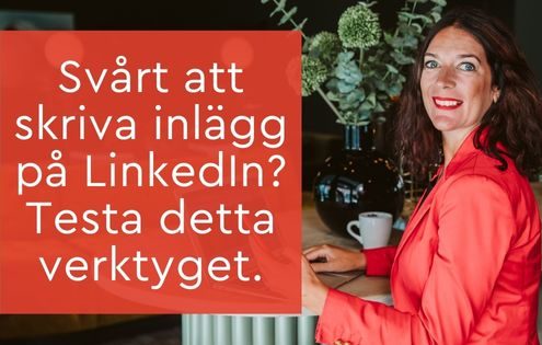 inlägg på LinkedIn