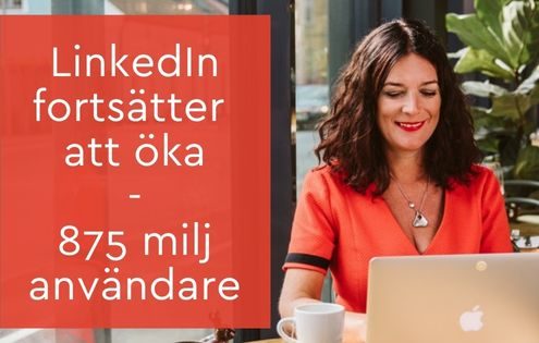 LinkedIn 875 miljoner användare 2022