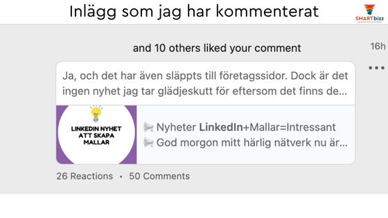 kommentar linkedin