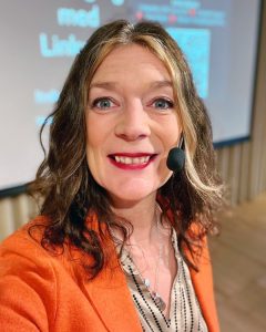 Linda Björck utbildar i LinkedIn