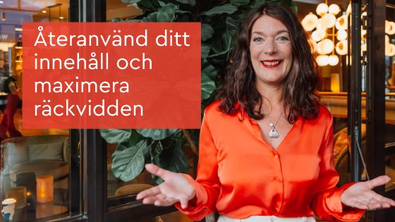 återanvänd ditt innehåll