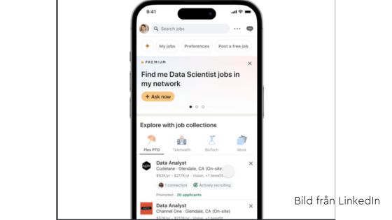 AI-verktyg LinkedIn jobbsökare