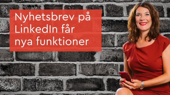 nyheter nyhetsbrev LinkedIn