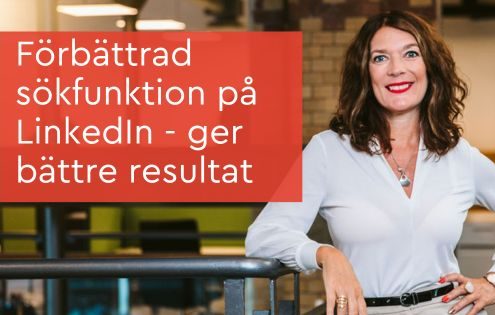 Förbättrad sökfunktion på LinkedIn - ger bättre resultat