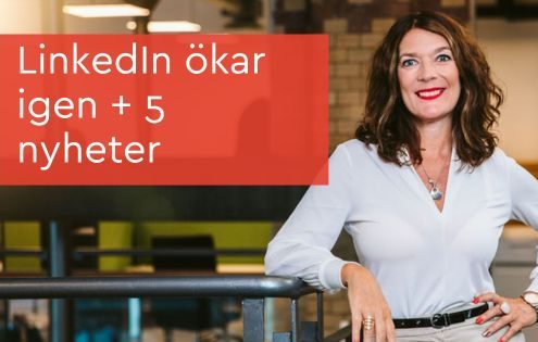 LinkedIn ökar igen 2024