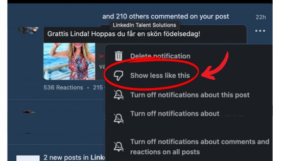 verifiera företag LinkedIn