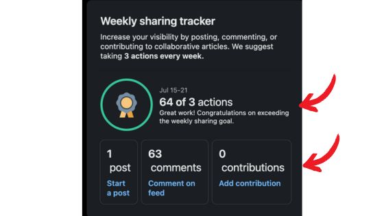 nyhet LinkedIn - se aktiviteter