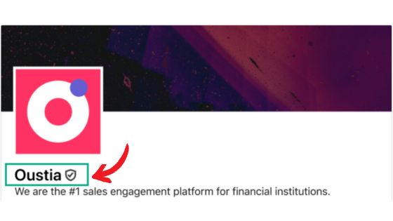 verifiera företag LinkedIn