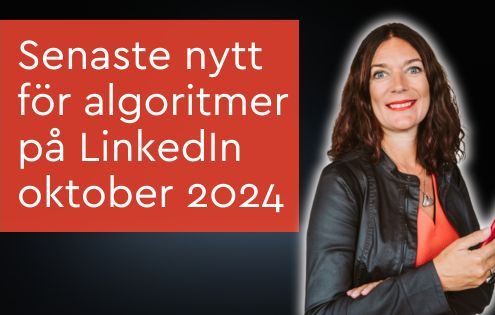 Senaste nytt för algoritmer på LinkedIn oktober 2024