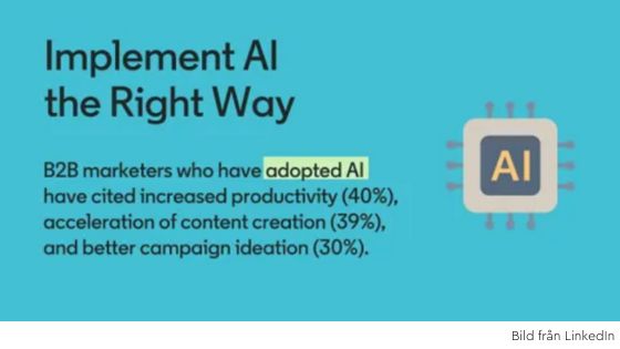 AI marknadsföring 2025